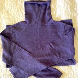 I. Jill turtleneck. Size M. Purple. EUC